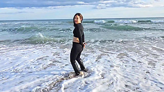 Extremely Boot Passion! Outdoor Beach and Car