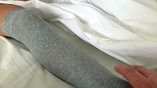 Blonde Teen In Solo Striptease Fun