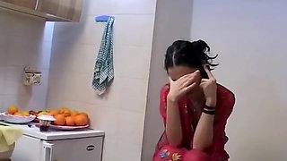 Slut got caught cheating but husband joined