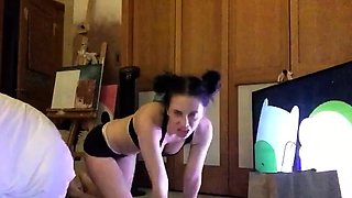 Brunette Solo Webcam Masturbation