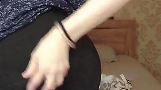 Teen Girl Masturbates After School and Brings Herself to Orgasm - Real Nipple Orgasm