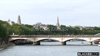 BBC Hungry Blonde Ashby Winter Gets DPed For The Very First Time in Interracial Anal threesome - Big tits