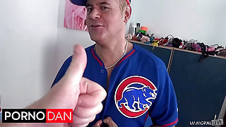 Christen Courtney's Panties Drip With Porno Dan's Cum!