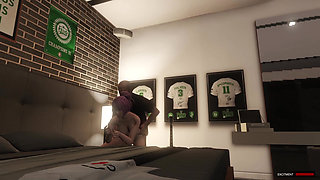 Trevor has sex with his boyfriend Franklin