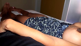 Stepmom and stepson shared bed and have sex . English subtitles. Leyne Rodriguez