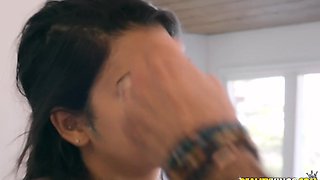 Desiree Dulce's Steamy Bathroom Affair with Latina Passion