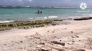 Tanning And Fucking Naked At Private Beach