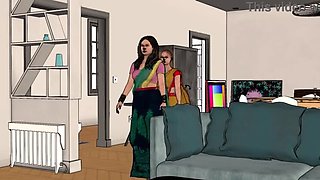 Indian Step Mom Gets Fucked by Step Son in Hardcore Hindi Video