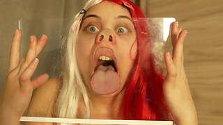 Pig Nose Challenge - Glass POV Fun