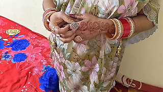 Hot Maid Creampie by Guest in a Bedroom Hindi Audio Sex Video