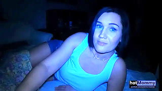 Mom's Best Friend Stayed for a Sleepover