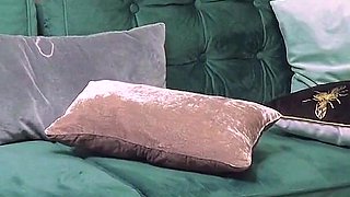 Horny Mature Anette Harper Rips Open Her Pantyhose and Starts Masturbating