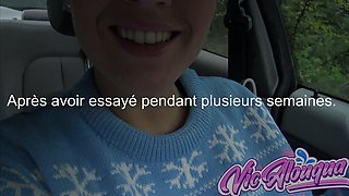 Francaise Gode Le Cul Dans La Voiture Et Squirt - Toys
