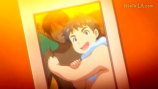 They confess their love to each other in the pool, with breast milk leaking from their breasts.