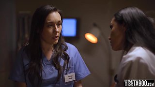 Sinn Sage And Vicki Chase In Wife Doctor Seduces Petite Nurse