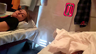 Fucked fellow traveler on the train... -Do you have a husband? Yes ! Oh god what have we done!