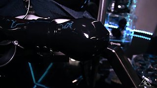 Amateur girlfriend anal with handjob cumshot