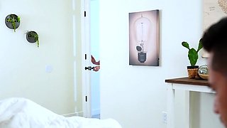 nasty Myra Moans seduces stepbrother for ramming