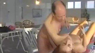 Julia and the caretaker: Blowjob, Missonary  Hardcore Porn