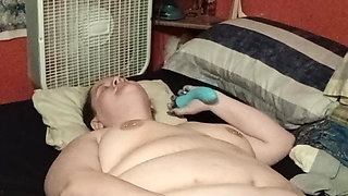 Hubby and toy and sex oh yeah