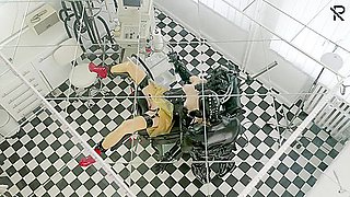 Helpless Rubber Patient Gets Anal And Pussy Treatment While Doctors Examination