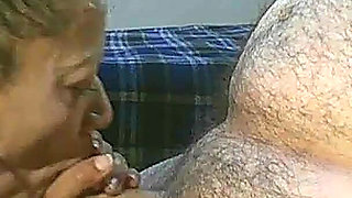 Cougar Cum Swallow - on Her Knees Sucking My Cock