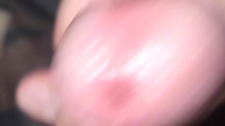 Huge Cumshot on Feet After Blowjob From Latina Wife While She Wears Stockings and Sexy Lingerie
