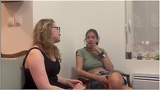 Lyna Jade - French Pegging - Husbands Punishment: Spitting, Whipping, Foot Gagging, Strap-on, Fisting And Piss