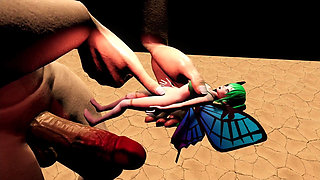 Fairy and Giant Do Battle in Unconvential Way