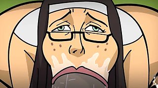 Sister O'Malley Irish Nun ep 4 cartoon porn