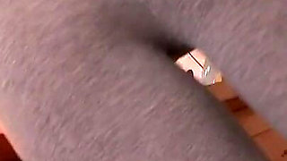 Brunette Kitchen Tease with Big Ass and Tits