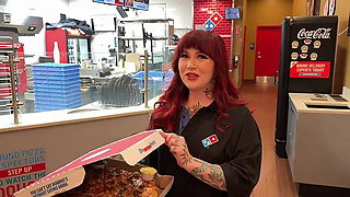 Pizza girl screws up my order and is willing to DO ANYTHING to save her Job!