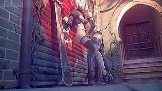 3d Awesome With Car Toon