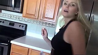 Best Friends Dad Catches Her Masturbatin