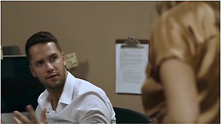 Big Tits Blonde Frozen In Time Gets Pussy Destroyed By Big Cock - Dan Damage, Blake Blossom And Freeuse Fantasy