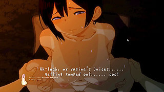 Hentai Game - Thick Busty Woman's Summer Beach Sex Adventure