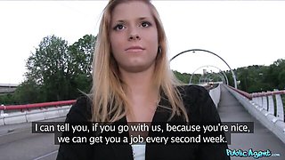 Enchanting Chrissy Fox and Martin Gun at bent over trailer