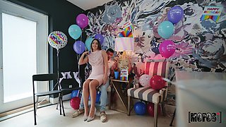 Lonely Party Girl sex scene