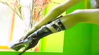 Blonde Babe Fingers Dripping Pussy to Pulsing Orgasm