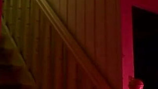 Moored humiliated slave