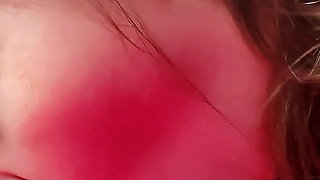 Stepsister Gives Brother His First Blowjob in the Car POV