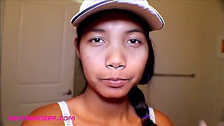 Thai 18-years-old Deep Throat Tharot Pie After See Shark Reef Aquariu