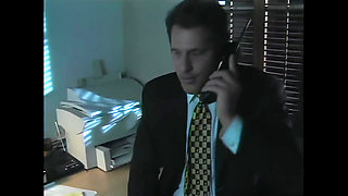 A Young Beautiful Brunette Gets Fucked Hard by a Big Mature Cock