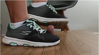 Pov Stepping On My Slave With Shoes, Socks And Bare Feet After A Long Day Of Work