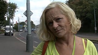 Mature woman fucks for money