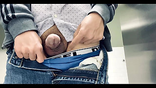 Oh Boy, I Think He's Outside Talking on the Phone, I Was Terrified What if He Walked in on Me.