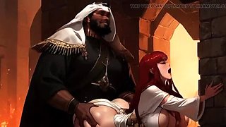 Spicy Toons: Big Natural Titties Blondes & Redheads Take BBC in Medieval Europe