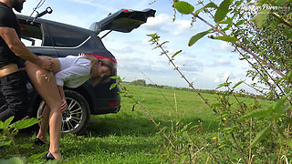 Milf beauty Julia North prefers anal creampie  Behind the scenes