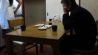 Knocked up asian babes blowjob and hardcore fun close up