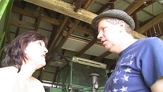 German outdoor milf - Sex